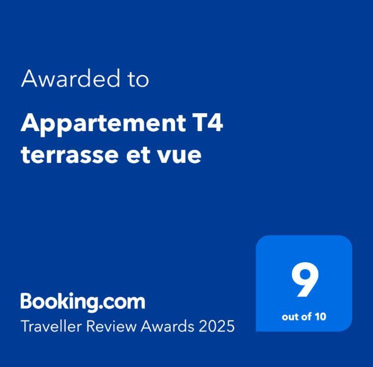 Apartment T4 Terrasse Et Vue